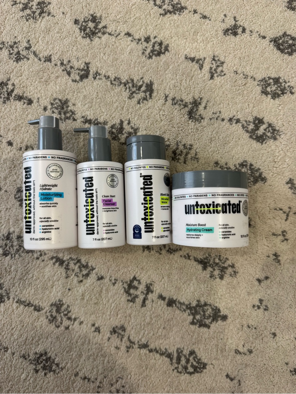 Untoxicated Face Body Care Skin Set